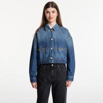 Tommy Hilfiger Cropped Jacket Cam Mid Cam Mid - Dydis M (WW0WW50962 1A9 Striukės)
