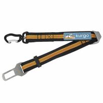 Kurgo Direct to Seatbelt Swivel Tether - reguliuojamas automobilio saugos diržas šunims, sukamasis karabinas