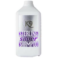 K9 Horse Sterling Silver šampūnas - šampūnas baltoms ir sidabrinėms žirgų kailiukams, koncentratas 1:10 - 2.7L