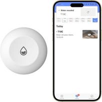 Vandens detektorius Ezviz T10C Smart Home Water Leak Sensor, 100 dB
