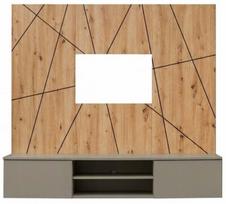 Svetainės baldų komplektas ASM Xari G2, vidaus, artisan oak/clay grey sp.