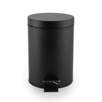 Beldray LA038098BPEU7 3 Litre Soft-Close Round Pedal Bin, Black