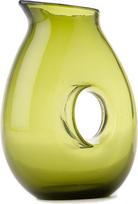 Polspotten Vaza Jug Hole 850 ml, alyvuogių spalvos