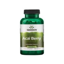 SWANSON, Acai uogų ekstraktas, 500mg, 120 kaps.
