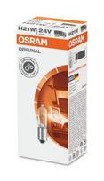 OSRAM Automobilinė lemputė 21W 24V BAY9S 1vnt