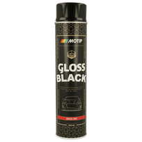 MOTIP Dažai juodi blizgantys 600ml