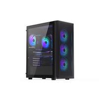 Endorfy Ventum 400 ARGB, Tempered Glass, Black EY2A023