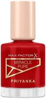 Nagų lakas Max Factor Priyanka Miracle Pure, daring cherry, 12 ml