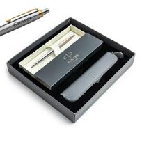 Parker Jotter Stainless Steel GT rašiklis su graviravimu / dėklas / dovanų rinkinys