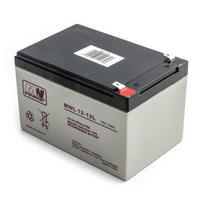 Akumuliatorius AGM MW Power MWL 12-12L 12V 12Ah iki UPS APC, Ever, Fideltronik, Eatonoms Powerware, Aliarmui