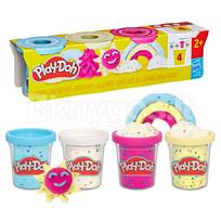 PLAY-DOH Konfeti plastilino rinkinys, 4 vnt.