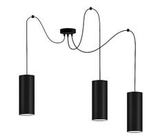Pakabinamas sietynas ZIK 3xE27/40W/230V voras juoda
