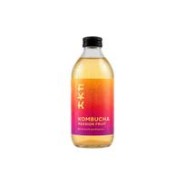 FYK Kombucha Passion Fruit putojantis fermentuotas arbatos gėrimas, 330 ml