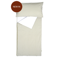 Molis&Co vaikiškas miegmaišis su antklode ir pagalvės užvalkalu Mint Tea 70 x 140