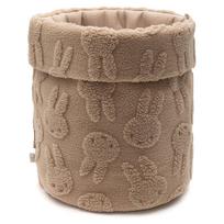 Jollein daiktų laikymo krepšys Miffy Jacquard Teddy Biscuit 30*35