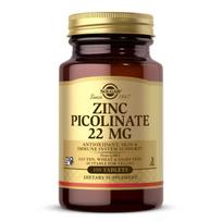 SOLGAR Zinc Picolinate 22 mg – Cinko Pikolinatas 100 tablečių