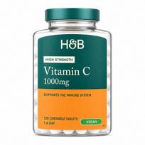 Holland & Barrett High Strength Vitamin C 1000 mg – 120 tablečių