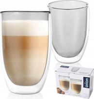 Dvigubo stiklo stiklinių rinkinys Orion Double, skaidri sp., 0.46 l