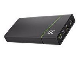 GREEN CELL Power Bank PowerPlay10 10000mAh USB-C 18W PD and 2x USB-A GC Ultra Charge