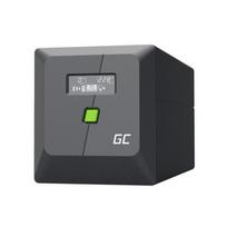 Green Cell nepertraukiamo maitinimo resursai (UPS) „Line-Interactive“ 0,75 kVA 480 W 4 AC išvestis(ys / čių)