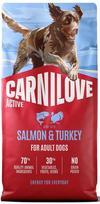 Sausas šunų maistas Carnilove Active Adult, kalakutiena/lašiša, 12 kg