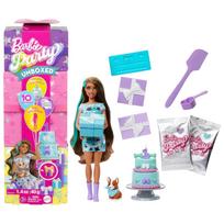 Lėlė Barbie Mattel JFG72 Party Unboxed Reveal 10 staigmenų