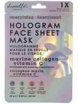DANIELLE CREATIONS Veido kaukė HOLOGRAM FACE SHEET MASK, 25 g