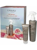 CASMARA Gelinis kremas PHOTO-AGING CONTROL GEL CREAM SPF50 (50 ml), kūno losjonas PHOTO-AGING CONTROL BODY LOTION SPF50 (200 ml)