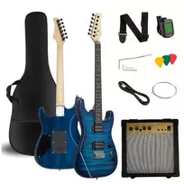 V-TONE EGW 39 BL elektrinė gitara 4/4 „Stratocaster“
