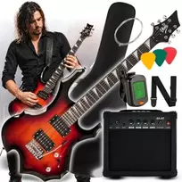 V-TONE EGS 39 SB elektrinė gitara 4/4, „sunburst“ spalvos