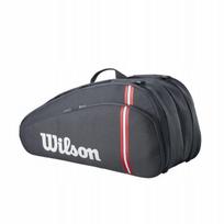 Wilson Tour Racket Bag x12 2025 juoda teniso raketinė tašė