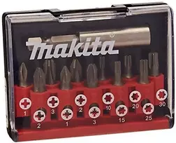 Makita Sukimo antgalių komplektas 12 vnt. D-31083 (PH, PZ, TX, 25mm, magnetic holder )