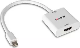 Lindy Adapteris - Mini DisplayPort į HDMI Keitiklis 1920x1080@60Hz HDCP 1.4/2.2