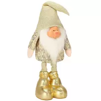 Kalėdinė dekoracija Springos nykštukas, 50 cm, auksinė