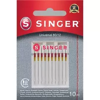 Singer Dainininkas | Universali adata audiniams audiniams 80/12 10PK