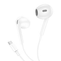 Foneng T61 laidinės ausinės, USB-C (balta)