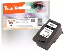 Peach C512 juodas compatible with Canon PG-512