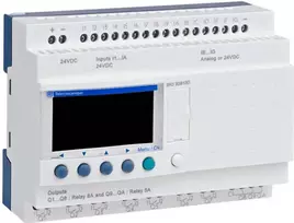 Schneider Modulis išmanusis relės Zelio loginis 240V RTC / LCD (SR3B101FU)