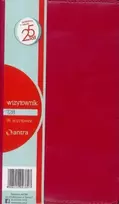 Antra vizitinių kortelių laikiklis 96 trijų narvelių 728 raudonas (233371)