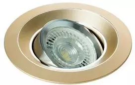 Įmontuojamas šviestuvas Kanlux Colie, 35W, GU10, aukso