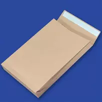 Office Products RBD paketai su silikonine juostele OFFICE PRODUKTAMS, HK, E4, 280x400mm, 150gsm, 250pc, rudi