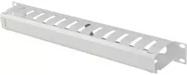 Lanberg kabelių organizatorius 19" 1U su A tipo rutuliniu antgaliu