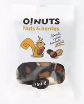 Shenzhen Yiergao Riešutų ir razinų mišinys "O!NUTS", 150 g