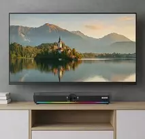 Namų kino sistema Marvo Soundbar Soundbar SG-286, 2.0, 10W, juoda, garsumo valdiklis, RGB apšvietimas, USB / Bluetooth, 60Hz-20kHz