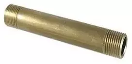 Tdm_Brass Trumpasriegis 105M, ½", 200 mm, išorinis sriegis
