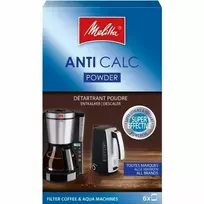 Melitta Nukalkinimo milteliai 6x20G (10 vnt.)
