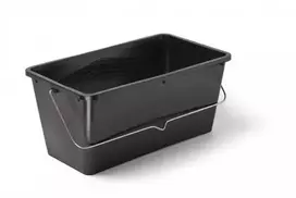 Schuller Nimba šiukšliadėžė su ratukais, 25 l, juoda