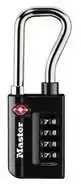„Master Lock TSA“ kombinuota spyna 4696EURDBLK