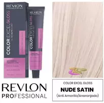 plaukų dažai "Revlon Revlonissimo Color Excel Gloss 123 Nude Satin" 70ml