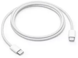 MW493ZM/A Apple iPhone USB-C/USB-C 60W duomenų kabelis 1m Baltas (OOB masinis)